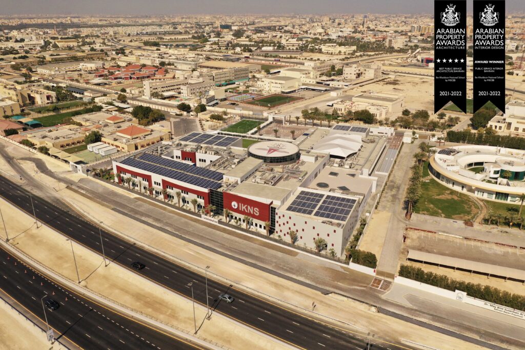 IKNS-3 Arabian property award winner featuring minimalist architecture