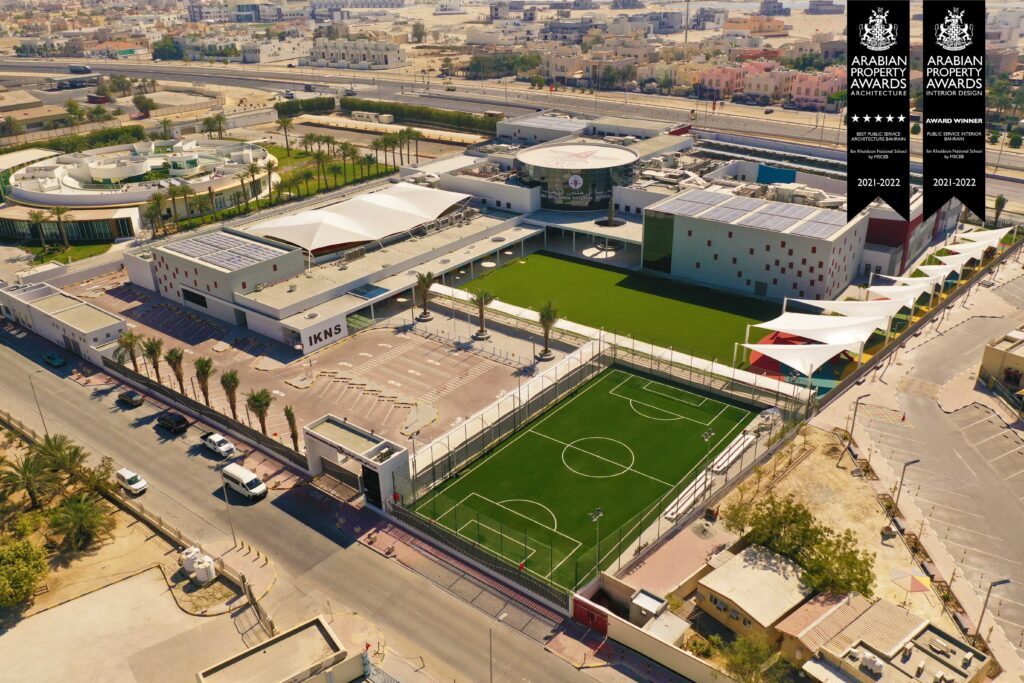 IKNS-5 Arabian property award winner featuring minimalist architecture