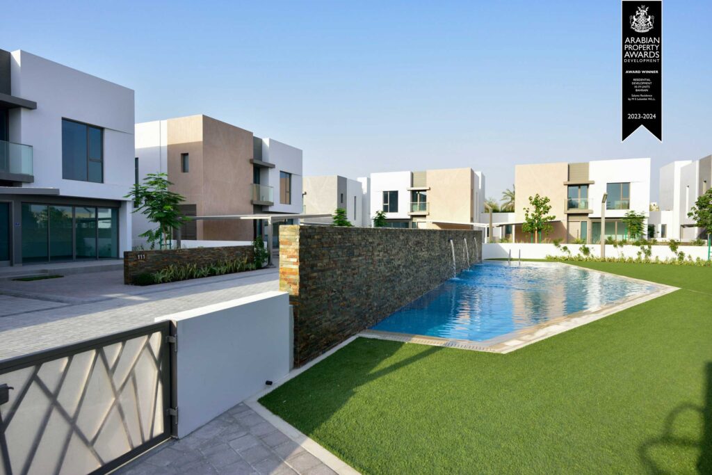 Salama-2 Arabian property award winner featuring minimalist architecture