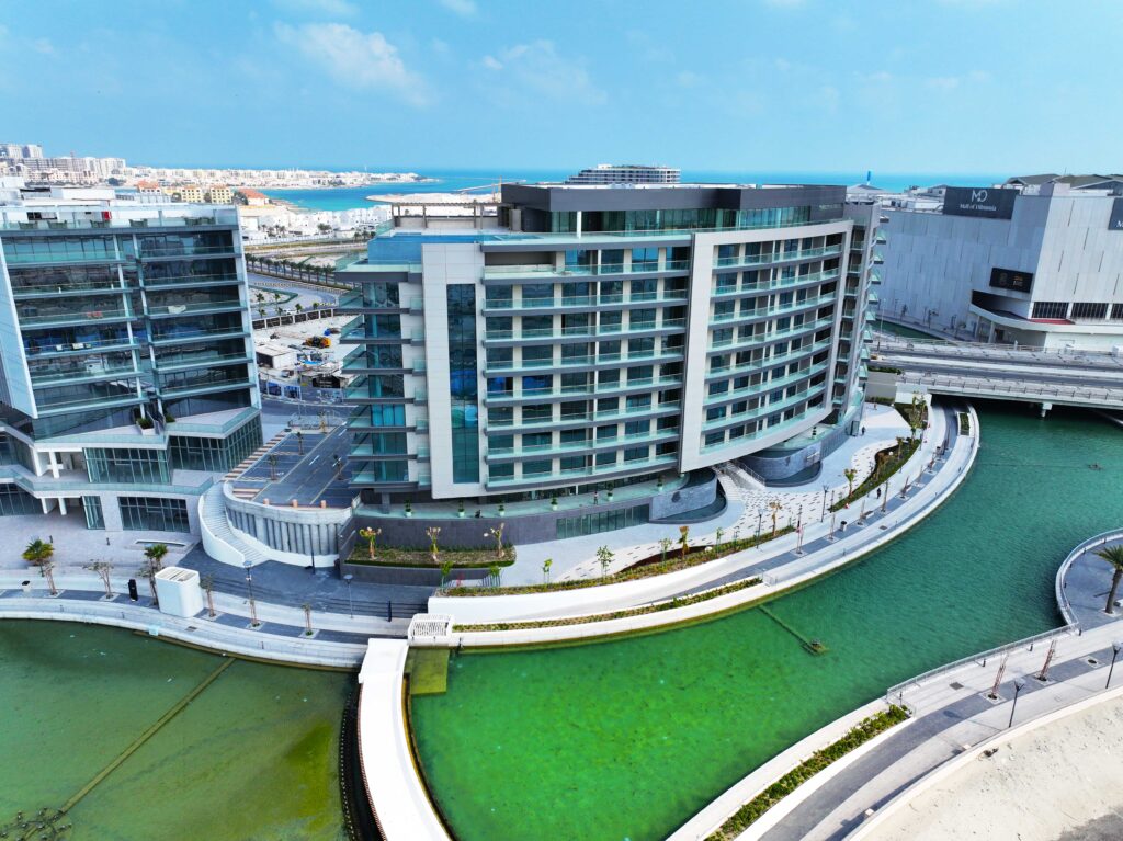 Strata-3 Commercial property in Bahrain featuring minimalist architecture