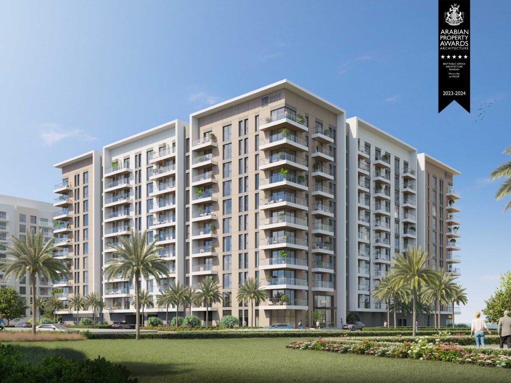 MARASSI-BAY-5 Arabian property award winner featuring minimalist architecture